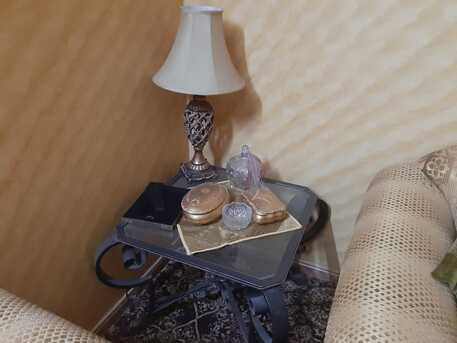 Riyadh, Furniture, SAR 1500,  A Luxury Majlis 7 Seated Sofa Set In Excellent Condition With Central / 2 Side Tbls