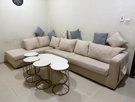 Jeddah, Furniture, SAR 350,  Urgent, Urgent Sale Sofa Set Gas Stove, Must Sale Today