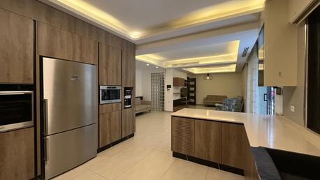 Amman, Apartments, Flats, Houses & Villas, JOD 25000/year,  Furnished,  3 BR,  200 Sq. Meter,  Semi Ground Floor Apartment For Rent In Deir Ghubar