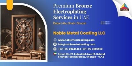 Sharjah, Business, Premium Bronze Electroplating Services In UAE