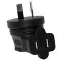 USD 3,  Buy NEMA 1-15R To Australia AS3112 Angled Power Plug Adapter | SF Cable