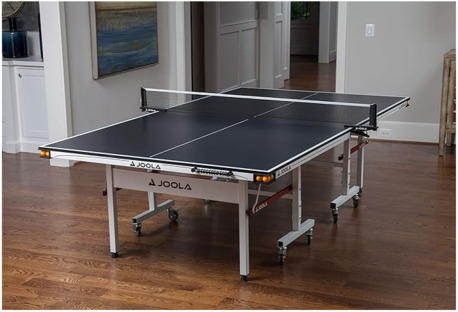Riyadh, Sporting Goods, SAR 01200,  Like New JOOLA Rally TL Table Tennis Table &ndash; Used Only 2&ndash;3 Times | Includes 2 Racket Sets