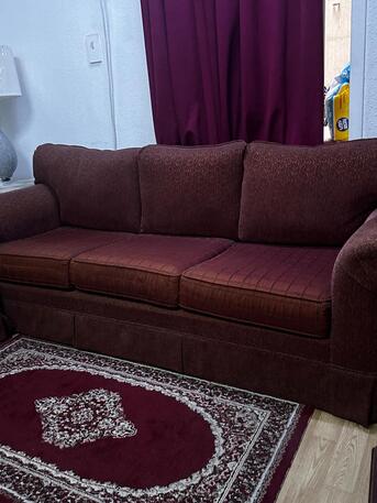 Dammam, Furniture, SAR 450,  Sale Sofa Set 6 Seater  (3+2+1) In Excellent Condition