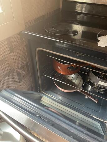 Jeddah, Appliances, SAR 500,  Samsung Electric Range (Stove & Oven) &ndash; Reliable & Great Condition