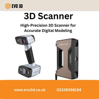 Edinburgh, Computers, GBP 7998,  High-Precision 3D Scanner For Accurate Digital Modeling