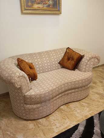 Al Rehab, Household Items, SAR 650,  Urgent Sale &ndash; 8‑Seater Sofa Set (3 + 2 + 2 + 1)