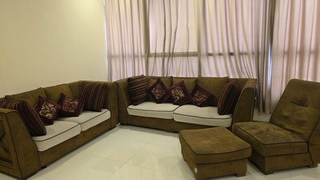 Manama, Furniture, BHD 80,  Homes R Us 5+1 Seater Sofa In Mint Condition