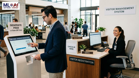 Noida, Software Development, Visitor Management System By MLAI Solution