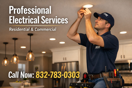 Houston, Construction, Professional Electrical Services | Residential & Commercial Electricians