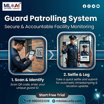 Noida, Software Development, QR Code Guard Patrol System By MLAI Solution
