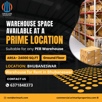 Bhubaneswar, Warehouses, Warehouse For Rent In Bhubaneswar For Storage And Distribution