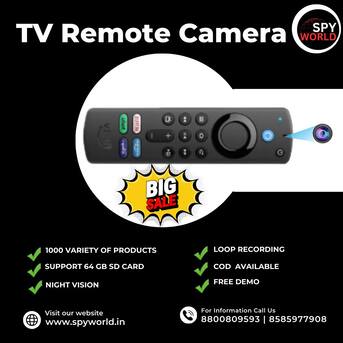 New Delhi, Electronics, INR 2500,  TV Remote Spy Camera Shop In Wazirabad &ndash; Spy World