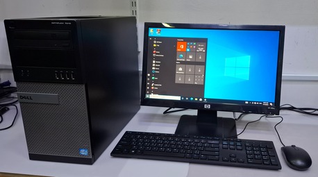 Manama, Computers, BHD 55,  DELL Core I7 3.4GHz Computer Set With Monitor 8GB RAM + 500GB HDD (Ready To Use OS 10 Pro)