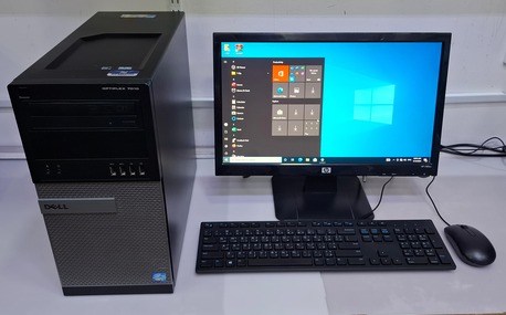 Manama, Computers, BHD 55,  DELL Core I7 3.4GHz Computer Set With Monitor 8GB RAM + 500GB HDD (Ready To Use OS 10 Pro)