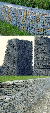 Dubai, Construction, Welded Type Gabion Basket Offering High Strength And Modern Retaining Solutions