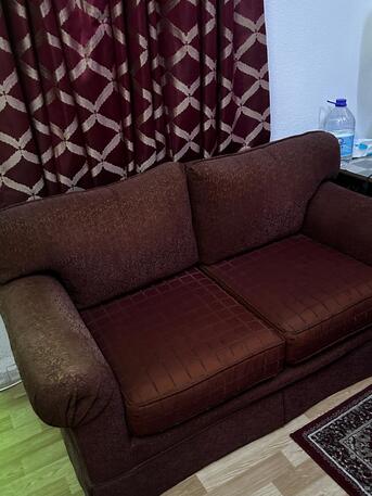 Dammam, Furniture, SAR 350,  Urgent Sale Sofa Set Excellent Condition