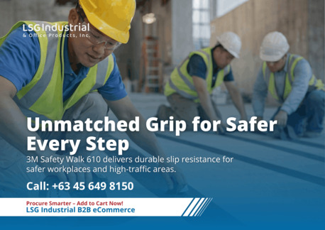 Manila, Materials, PHP 100,  3M Safety Walk 610 Black Anti Slip Tape