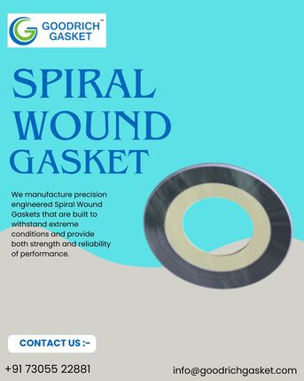 Chennai, Industrial Machinery, High-Quality Spiral Wound Gaskets From Goodrichgasket