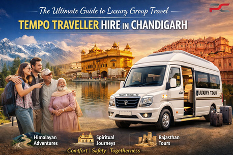 New Delhi, Travel, Premium Tempo Traveller Hire In Chandigarh For Group Travel