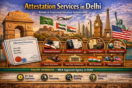 New Delhi, Legal, Attestation Services In Delhi