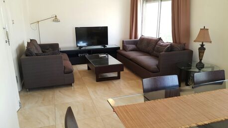 Amman, Apartments, Flats, Houses & Villas, JOD 666/month,  Furnished,  3 BR,  135 Sq. Meter,  Newly Renovated Furnished Flat - Excellent Location. From Owner-GYM