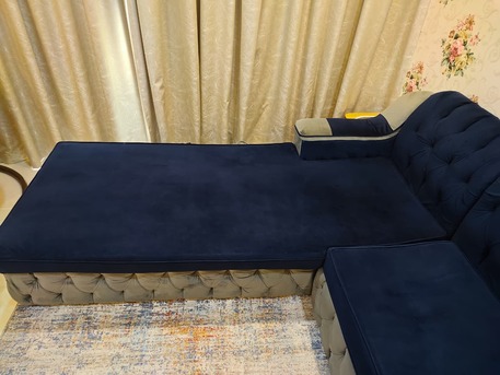 Busaiteen, Furniture, BHD 65,  Sofa (L-shape) For Sale &ndash; Good Condition