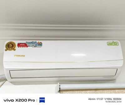 Al Malaz, Air Conditioners, SAR 1200,  Nikai 1.5 Ton Hot & Cool Air Conditioner &ndash; Excellent Condition