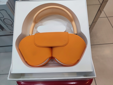 Gudaibiya, Mobile Phones, BHD 155,  AirPod Max 2 Orange Gold Special Edition New Condition Box With Accessories