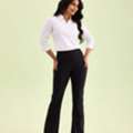 INR 499,  Go Colors Flare Pants For Women &ndash; Trendy Fit, Ultimate Comfort & Effortless Style