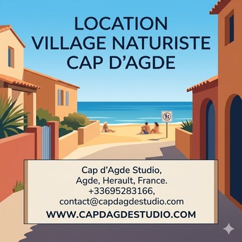 Paris, Business, Location Village Naturiste Cap D&rsquo;Agde Appartement Id?al Proche Plage Et Commerces