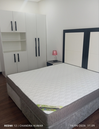 Hidd, Apartments, Flats, Houses & Villas, BHD 280/month,  2 BR,  3 Bathrooms Fully Furnished Flat For Rent In Hidd Near Starbucks - Contact : 34304560