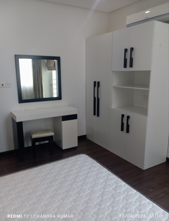 Hidd, Apartments, Flats, Houses & Villas, BHD 280/month,  2 BR,  3 Bathrooms Fully Furnished Flat For Rent In Hidd Near Starbucks - Contact : 34304560