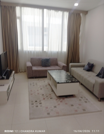 Hidd, Apartments, Flats, Houses & Villas, BHD 280/month,  2 BR,  3 Bathrooms Fully Furnished Flat For Rent In Hidd Near Starbucks - Contact : 34304560