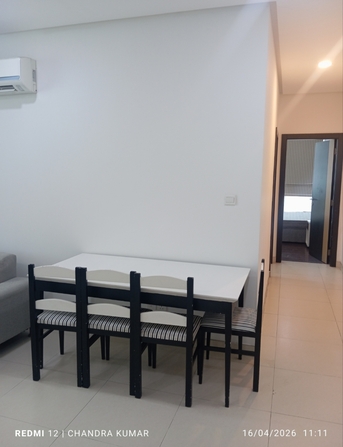 Hidd, Apartments, Flats, Houses & Villas, BHD 280/month,  2 BR,  3 Bathrooms Fully Furnished Flat For Rent In Hidd Near Starbucks - Contact : 34304560