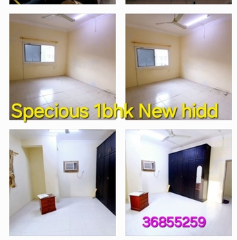 Hidd, Apartments, Flats, Houses & Villas, BHD 180/month,  1 BR,  Flat 1bhk Specious New Hidd With Ac