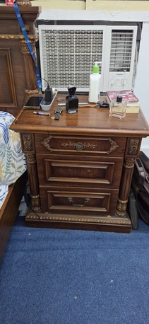 Dammam, Furniture, SAR 500,  I Want To Sell One Single Bed Set With Mattress And Side Table In Good Condition.