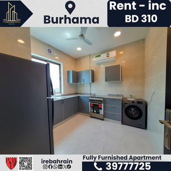Sanabis, Apartments, Flats, Houses & Villas, BHD 310/month,  Furnished,  2 BR,  Fully Furnished 2BHK Apartment For Rent In Burhama