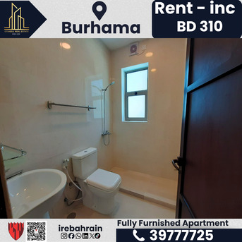 Sanabis, Apartments, Flats, Houses & Villas, BHD 310/month,  Furnished,  2 BR,  Fully Furnished 2BHK Apartment For Rent In Burhama