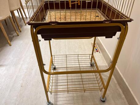 Riyadh, Pet Supplies, SAR 220,  Large Golden Bird Cage