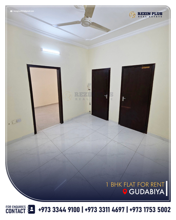 Gudaibiya, Apartments, Flats, Houses & Villas, BHD 170/month,  1 BR,  100 Sq. Meter,  1BHK Flat For Rent @170BD (Unlimited EWA) | Gudabiya &ndash; Near Hanging Signal