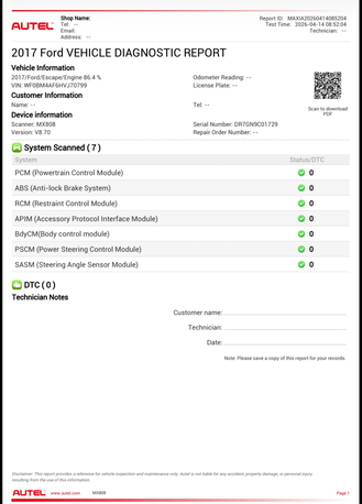 Riyadh, Vehicles, Cars & Trucks , SAR 33000,  Ford Escape,  2017,  Automatic,  80445 KM,