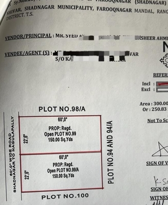 Hyderabad, Commercial Plots, INR 15000,  300 Sq. Yard,  300 Sqyds Commercial Plot On 60