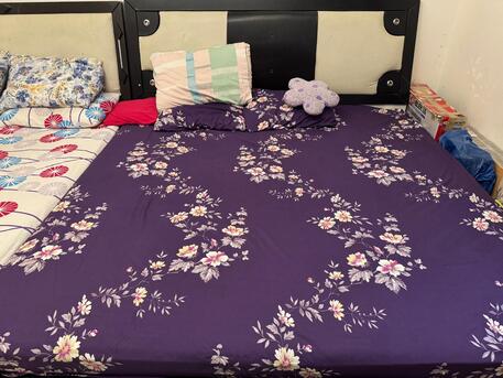 Riyadh, Furniture, SAR 500,  2 King Size Beds, Big Wardrobe And Dressing Table Without Mattress