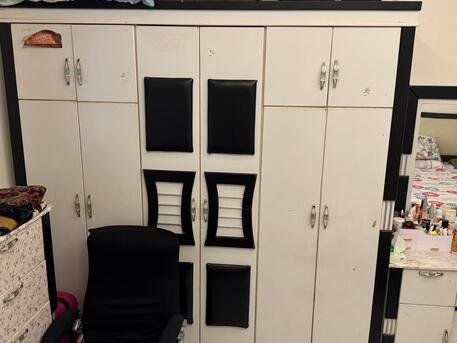 Riyadh, Furniture, SAR 500,  2 King Size Beds, Big Wardrobe And Dressing Table Without Mattress