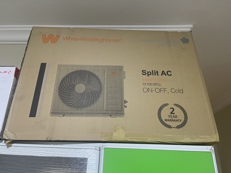 Khobar, Air Conditioners, SAR 1000,  Split AC 1.0 Tons White Westinghouse House And Manual Washing Machine LG 5.0 KG