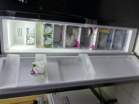 Riyadh, Appliances, SAR 3400,  Panasonic Double Door Fridge NR-BS734MSSA