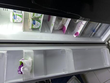 Riyadh, Appliances, SAR 3400,  Panasonic Double Door Fridge NR-BS734MSSA
