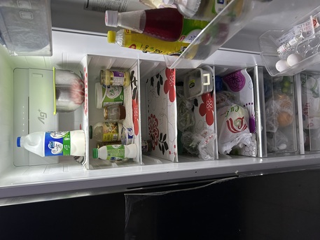Riyadh, Appliances, SAR 3400,  Panasonic Double Door Fridge NR-BS734MSSA