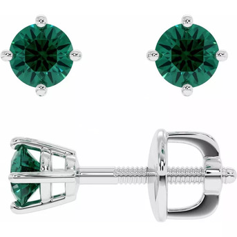 Dubai, Jewelry, Lab Grown Emerald Earrings Offering Elegant Style And Sustainable Luxury