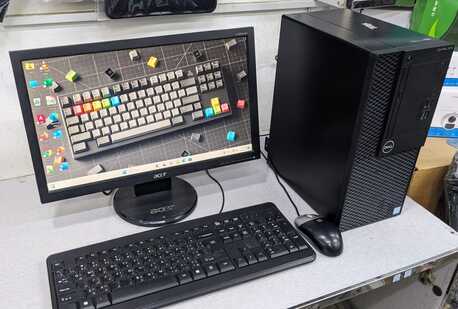 Manama, Tablet Computers, BHD 93,  Dell Core I5 9th Gen PC With Monitor RAM 8GB SSD 256GB 35x Fast WIN 11 & MS Office Ready